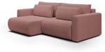 Ecksofa Krewitz Mini Altrosa