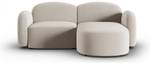 Ecksofa BLAIR 3 Sitzplätze Beige