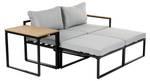 Lounge Set Retiro (5 teilig) Grau - Metall