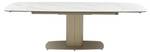 Table extensible CARIOULA Gris - Pierre - 90 x 76 x 250 cm