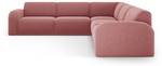 Ecksofa ERIN 4 Sitzplätze Pink