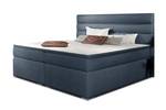 Boxspringbett VIVANTA Blaugrau - Breite: 140 cm