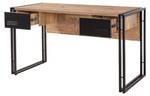 Schreibtisch Dbonifaz Braun - Holzwerkstoff - 60 x 75 x 139 cm