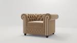 Sessel Karl Chesterfield Beige