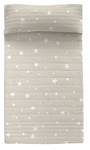 Little star Couvre-lit 180x260 cm Beige Beige - Textile - 4 x 180 x 260 cm