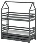 Lit cabane DALIA HB004 Graphite