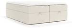 Boxspringbett Freja Beige - Breite: 200 cm