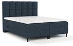 Premium Boxspringbett Anabelle Blau - Breite: 200 cm