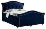 Boxspringbett Bedran Lux Nachtblau - Breite: 190 cm