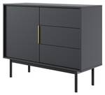 Sideboard VIVA SB104 1D3D Schwarz