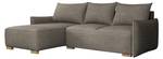 Ecksofa Focus Braun