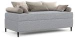 Boxspringbett Currey Grau - Breite: 80 cm - H3