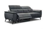 Sofa Avena (3-Sitzer mit Relax L) Dunkelgrau