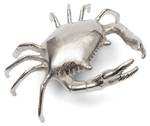 Ocean Crab Figürchen Silber - Metall - 26 x 9 x 30 cm