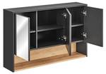 Schrank unter waschbecken BORNEO CUW120 Grau - Holzwerkstoff - 120 x 57 x 46 cm