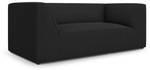 Sofa RUBY 2 Sitzplätze Schwarz