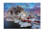 Puzzle Lofoten Inseln Papier - 30 x 6 x 44 cm