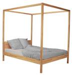 HIMMELBETT ROMANCE Braun - Massivholz - Holzart/Dekor - 168 x 210 x 211 cm