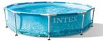 Schwimmbad-Set 2820669 (5-teilig) Blau - Kunststoff - 305 x 76 x 305 cm