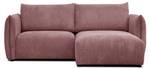 3-Sitzer Ecksofa Tauer Altrosa - Ecke davorstehend rechts