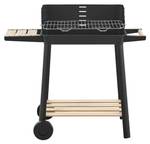 Grillwagen Ari Schwarz - Metall - 86 x 78 x 30 cm