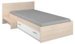 Bett Charly Beige - Holzwerkstoff - 193 x 67 x 121 cm