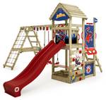 Spielturm Marvel Spider-Man Story Blau - Massivholz - 429 x 265 x 355 cm