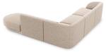 Ecksofa MILEY 6 Sitzplätze Beige