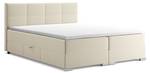 Boxspringbett Elizabeth Beige - Breite: 166 cm - H3