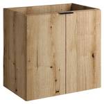 Schrank unter waschbecken NOVA CUW60 2D Eiche