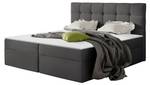 Boxspringbett Nele Aschgrau - Breite: 186 cm