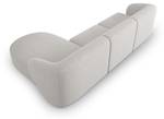 modulares Ecksofa SHANE 4 Sitzplätze Silber