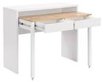 Console bureau LOAVIA Beige - Bois manufacturé - 40 x 87 x 100 cm