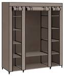 Stoffschrank Victoria Taupe