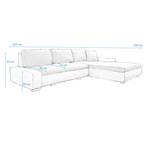 Ecksofa TOMMASO Bettkasten MA1100-CO808