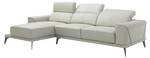 Sofa ANDOR Beige - Echtleder - 170 x 95 x 279 cm