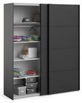 Armoire à portes coulissantes Veto B183 Noir - Noir brillant