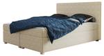 Boxspringbett Simple Cord Beige - Breite: 145 cm