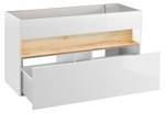 Schrank unter waschbecken BAHAMA CUW120 Weiß - Holzwerkstoff - Kunststoff - 120 x 68 x 46 cm