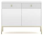 Sideboard MAGGIORE SB104 2D2D Gold - Weiß