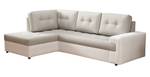 Ecksofa CAMILIO Beige - Weiß