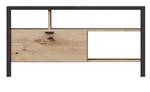 Table Basse 3 Niches 1 Tiroir Loft Imitation chêne artisan / Anthracite
