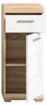 Badschrank Lambada Weiß - Holz teilmassiv - 37 x 88 x 31 cm