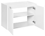 Armoire sous lavabos NOVA CUW80 2D Blanc