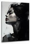 Tableau PORTRAIT De Femme Peinture 80 x 120 x 120 cm