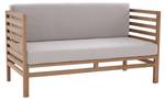 Gartensofa LINERI Beige - Holzwerkstoff