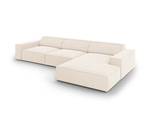 Ecksofa JODIE 4 Sitzplätze Beige