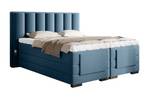 Boxspringbett SAFINA Blau - Breite: 178 cm