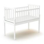 Berceau cododo Blanc - Bois massif - 45 x 76 x 88 cm