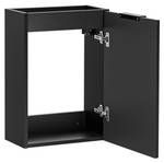 Armoire sous lavabos ADEL CUW40 Noir - Bois manufacturé - Matière plastique - 40 x 57 x 22 cm